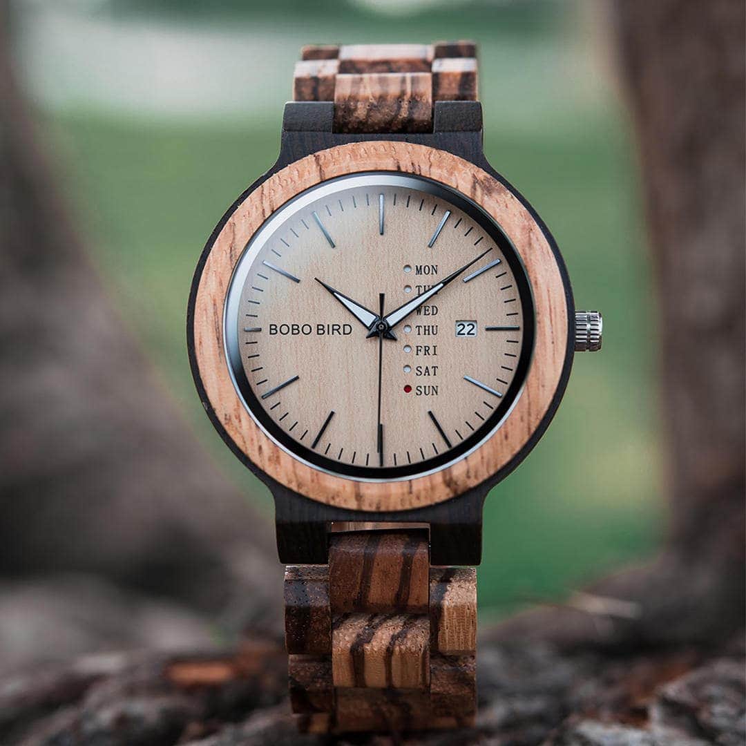 男性用の木製腕時計 - 600以上のユニークなオリジナルギフト