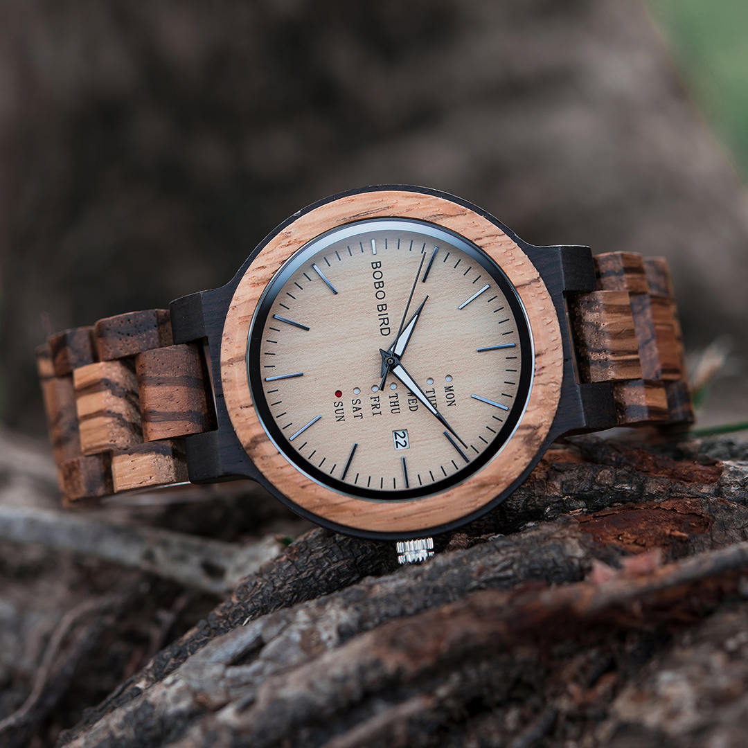 Personalized Gifts For Him BOBO BIRD Wooden Watches Sunset O26 1 2