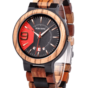 Personalized Wooden Wrist Watch for Him Q13