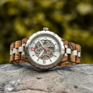 Automatic Mechanical Movement Wooden Watches Q29-2