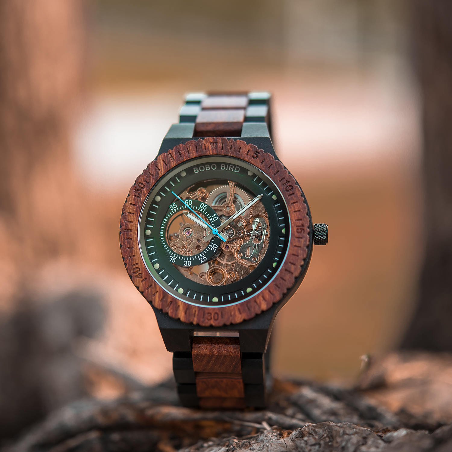 Best Automatic Mechanical Wood Watches for Men R05-2 | BOBO BIRD