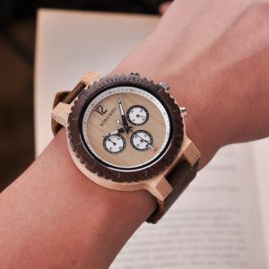 Chronograph Holz Uhren Beste Geschenk für Männer