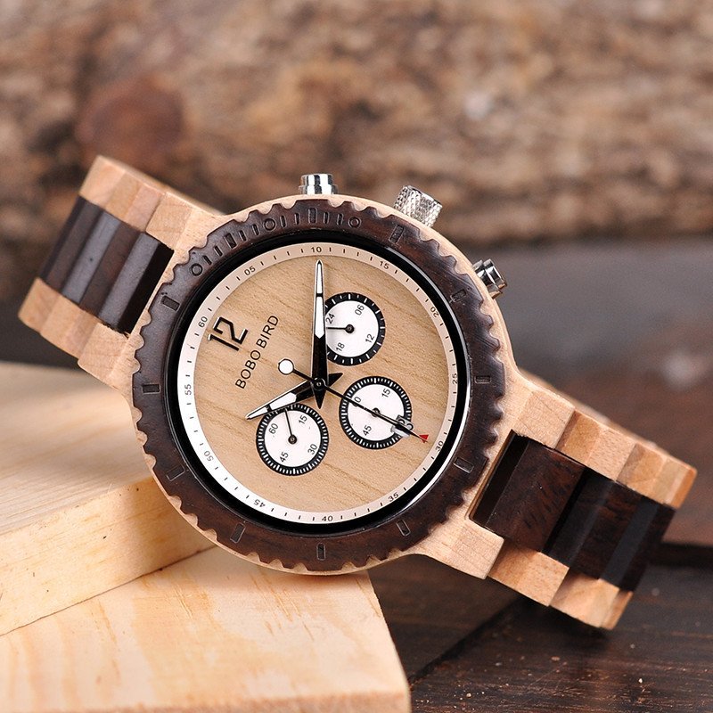 Chocolate chronograph watch r08 4 jpg