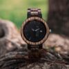 Personalized Gifts For Him BOBO BIRD Wooden Watches - Sunset O26-2