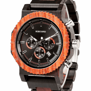 Lightweight Large Size Mechanical Wooden Watches R15