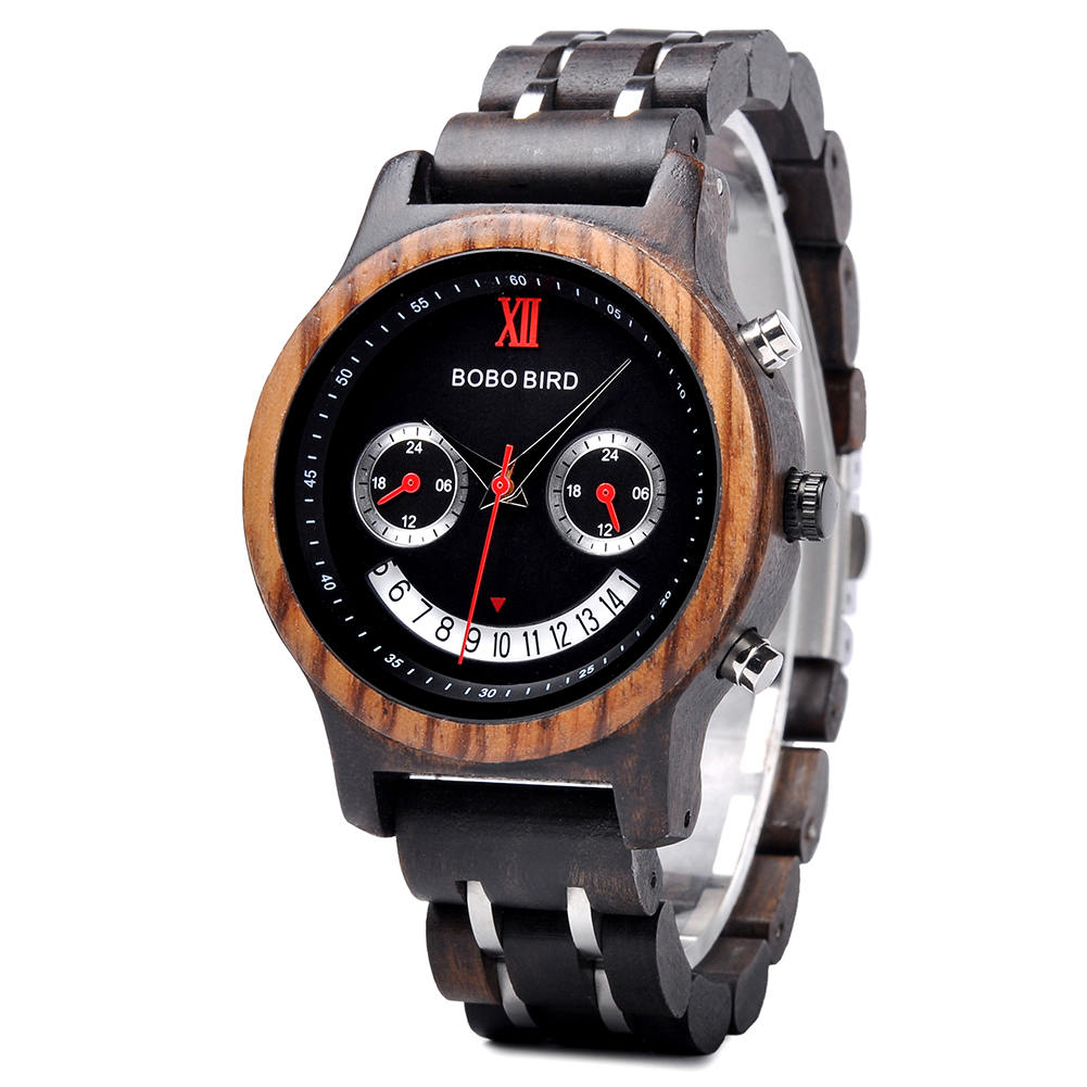 Best Gift Smiley Face Couple Wooden Watches