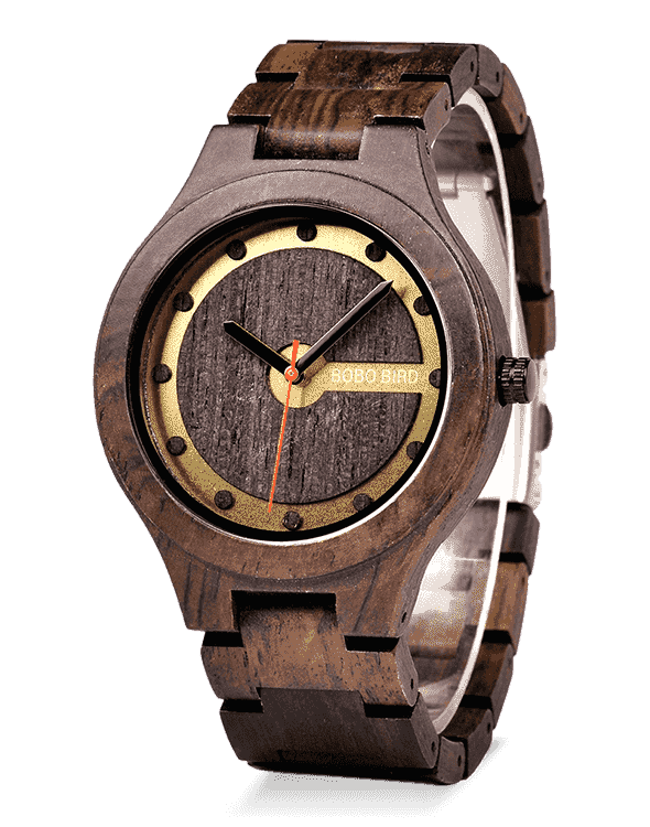 Men Wooden Watch with Dial Sport New Design Wrist Watch Q09-2
