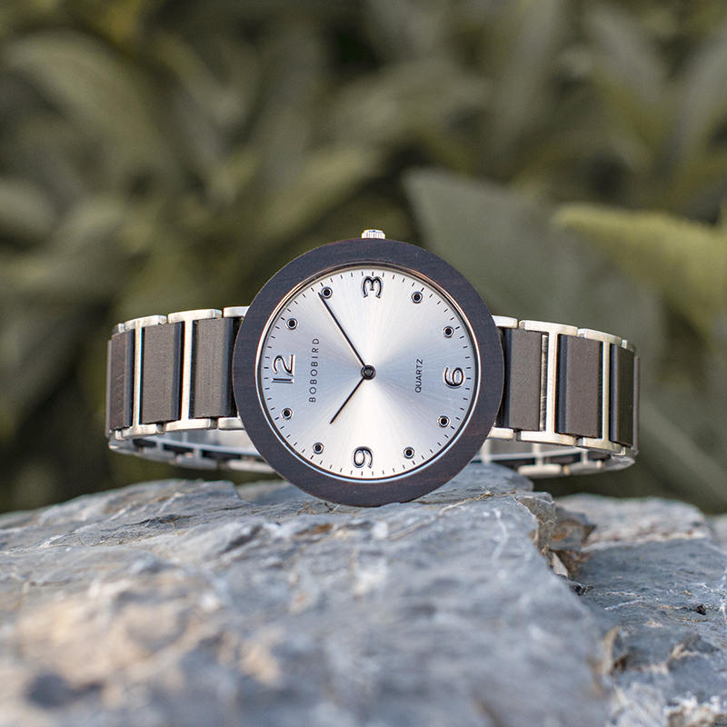 Fashion Ultra Thin Ebony Wooden Watches S16-1-1 Fashion Ultra Thin Ebony Wooden Watches S16-1-1