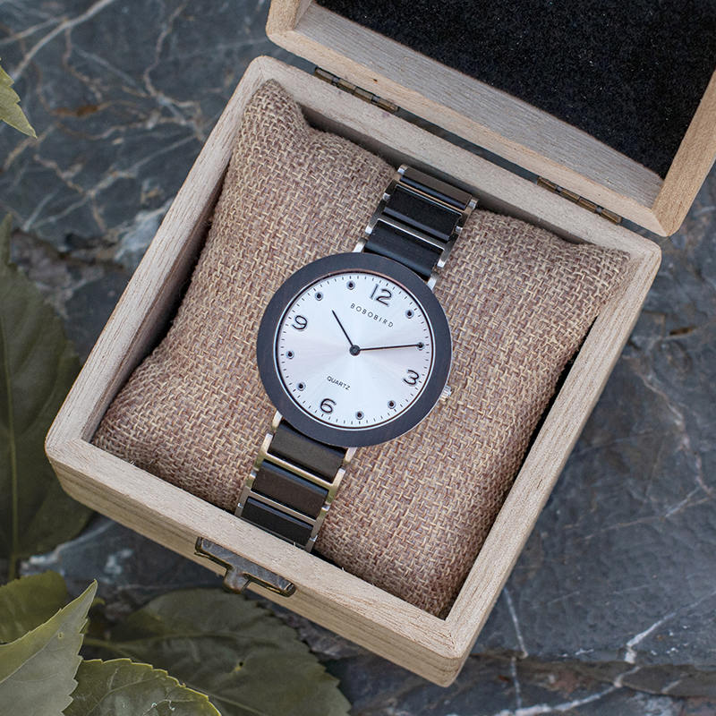 Fashion Ultra Thin Ebony Wooden Watches S16-1-10 Fashion Ultra Thin Ebony Wooden Watches S16-1-10