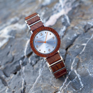 Fashion Ultra Thin Koa Wooden Watches S16-2-4