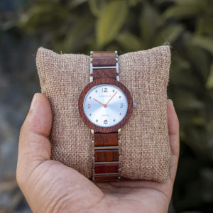 Fashion Ultra Thin Koa Wooden Watches S16-2-6