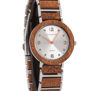 Fashion Ultra Thin Sapele Wooden Watches S16-4