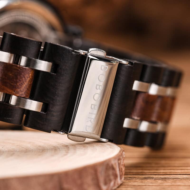 bobo bird wooden watches for men Lancelot - Teak S18-2-3 bobo bird wooden watches for men Lancelot - Teak S18-2-3