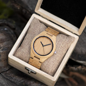 Bamboo Watch Men Quartz Watches Full Handmade Bamboo Strap Designer as Best Gift For Men G27-8