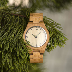 Bamboo Wooden Watches Handmade Natural Bamboo Wooden Strap Japanese Movement Unique and Lightweight D27-1-7