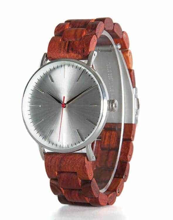 Best Gifts Timepieces Luxury Metal Strap Quartz Wooden Watches O16