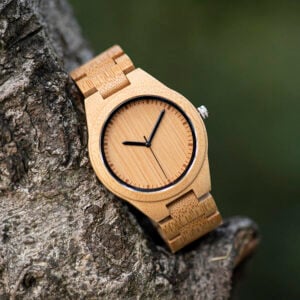 Classic Handmade Natural Bamboo Wood Watches With Deer Head Engrave Dial With Bamboo Strap D28-12 Classic Handmade Natural Bamboo Wood Watches With Deer Head Engrave Dial With Bamboo Strap D28-12