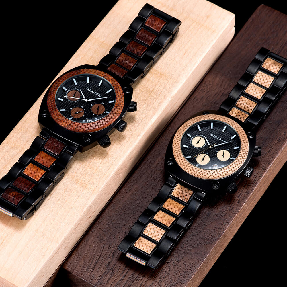 Commander Collection Handmade Wooden Watches T17 1 7