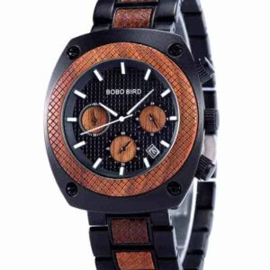 Commander Collection Handmade Wooden Watches T17-1