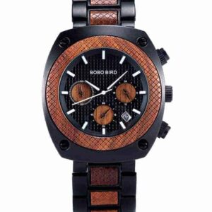 Commander Collection Handmade Wooden Watches T17-1