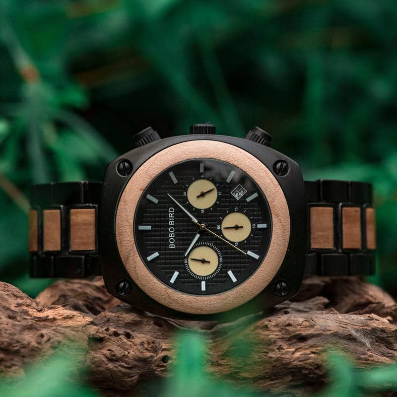Handmade Wooden Watches T08-3-1 Handmade Wooden Watches T08-3-1