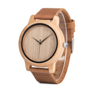 wooden bamboo wrist watch for men and women fashion style (6)