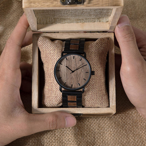 Unique Gifts BOBO BIRD Wooden Watches For Men - Walnut T23-1