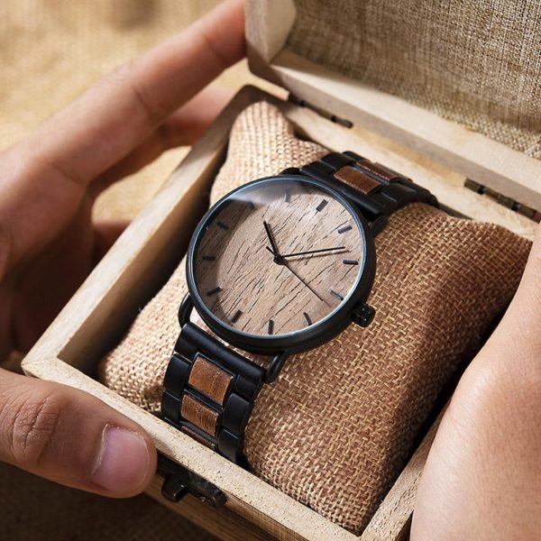 Best Personalized Or Custom Gifts Wooden Watches For Men - Oak T23-4