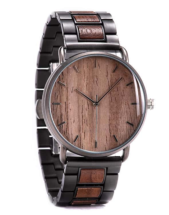 Wooden Watches For Men Unique Personalized GiftsFor Him - Walnut T23-2