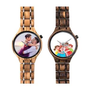 Personalized Photo Watches - Acacia Black PP01