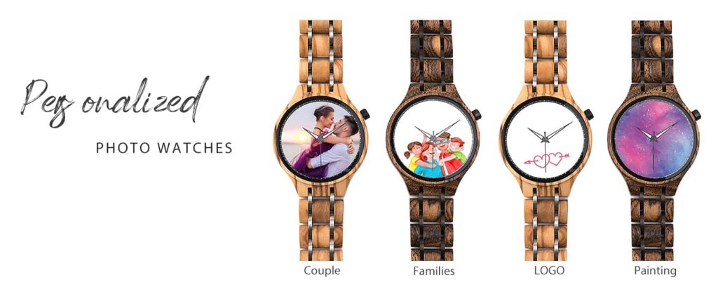 personalized photo watches