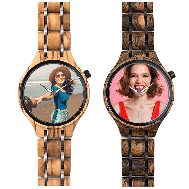 personalized photo watches
