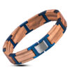Handmade Natural Ebony Wooden Bracelets - Folk GT039-4B Zebra Wooden Bracelet