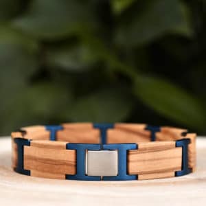 Handmade Natural Zebra Wooden Bracelets - Folk GT039-4B