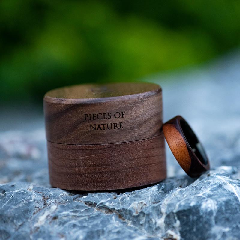 Anniversary Wooden Ring Custom Wooden Ring Mens wooden rings for men GSP09 01K 12