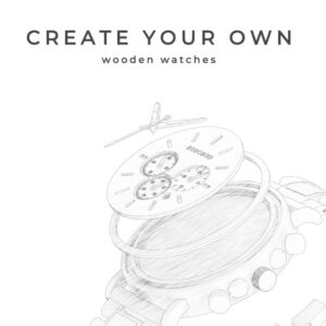 Crea il tuo unico orologio di legno personalizzato - Make Your Own