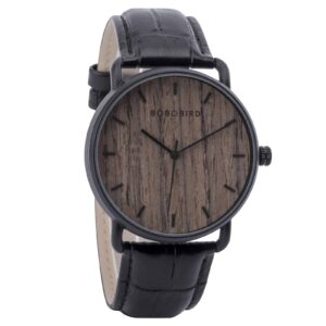 Classic Wood Watch Ebony wood Black GT058-1A_3