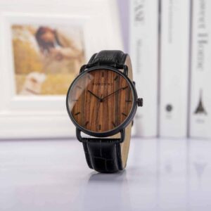 Classic Wooden Watch Rosewood Black GT058-1A_12