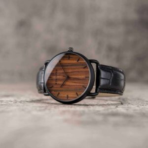 Classic Wooden Watch Rosewood Black GT058-1A_6