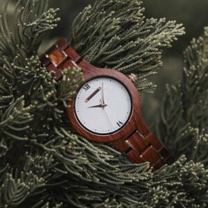 Wooden Watches for Women Natural Rosewood Glod - Sky_6