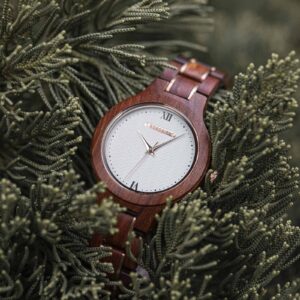 Wooden Watches for Women Natural Rosewood Glod - Sky_7