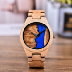 Naturally Unique Wood Resin Watch