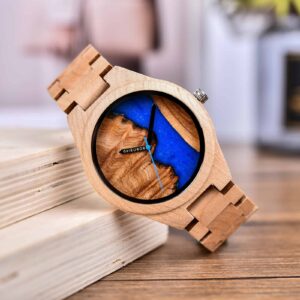 Naturally Unique Wood Resin Watch - Alok