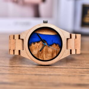 Naturally Unique Wood Resin Watch - Alok
