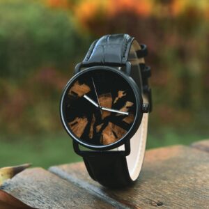 Engraved Wooden Watch For Men Top Brand Luxury Chronograph