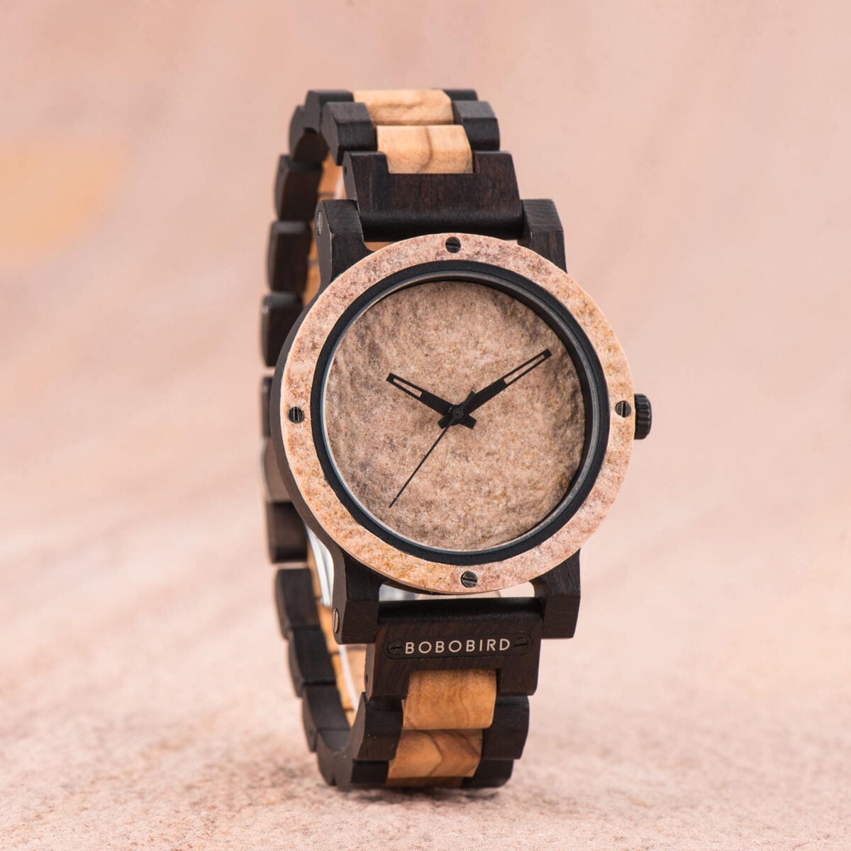 Natural Rock Maple Wooden Watch - Jupiter_26 Natural Rock Maple Wooden Watch - Jupiter_26