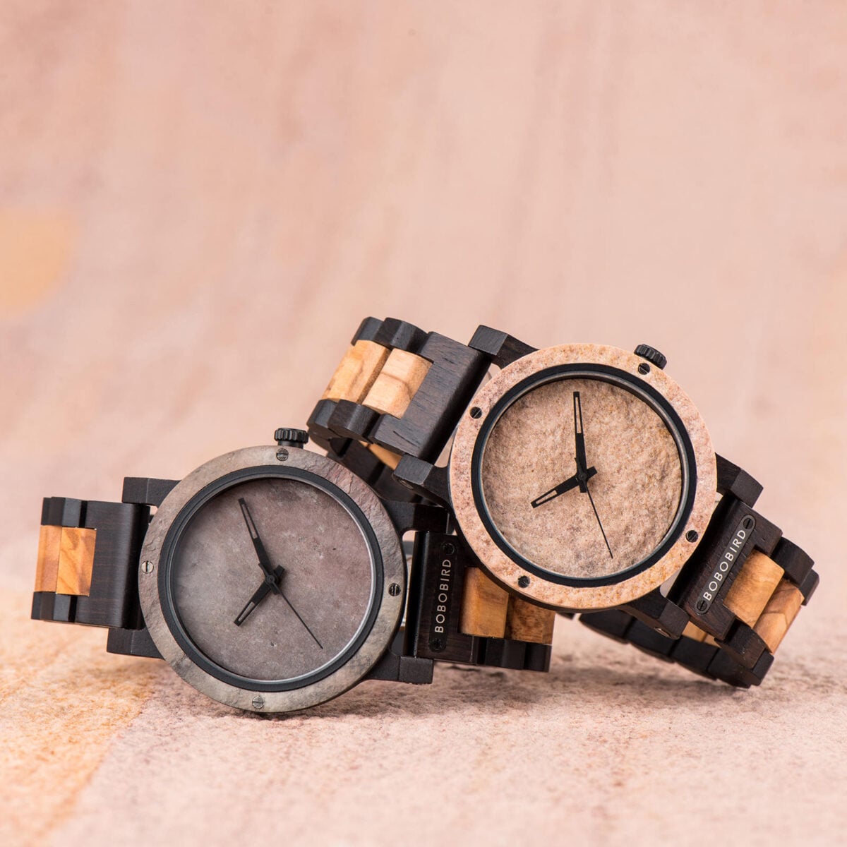 Natural Rock Maple Wooden Watch - Jupiter_27 Natural Rock Maple Wooden Watch - Jupiter_27