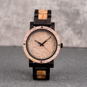 Natural Rock Maple Wooden Watch - Jupiter_5 Natural Rock Maple Wooden Watch - Jupiter_5