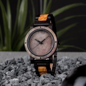 Natural Rock Maple Wooden Watch - Mercury_10
