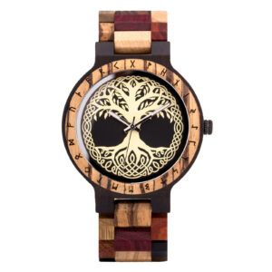 Tree of Life Yggdrasil Handmade Wooden Watch